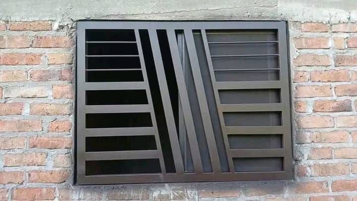 Clôture métallique